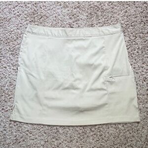 Vintage Rare Gymshark tan khaki cargo athletic mini skirt